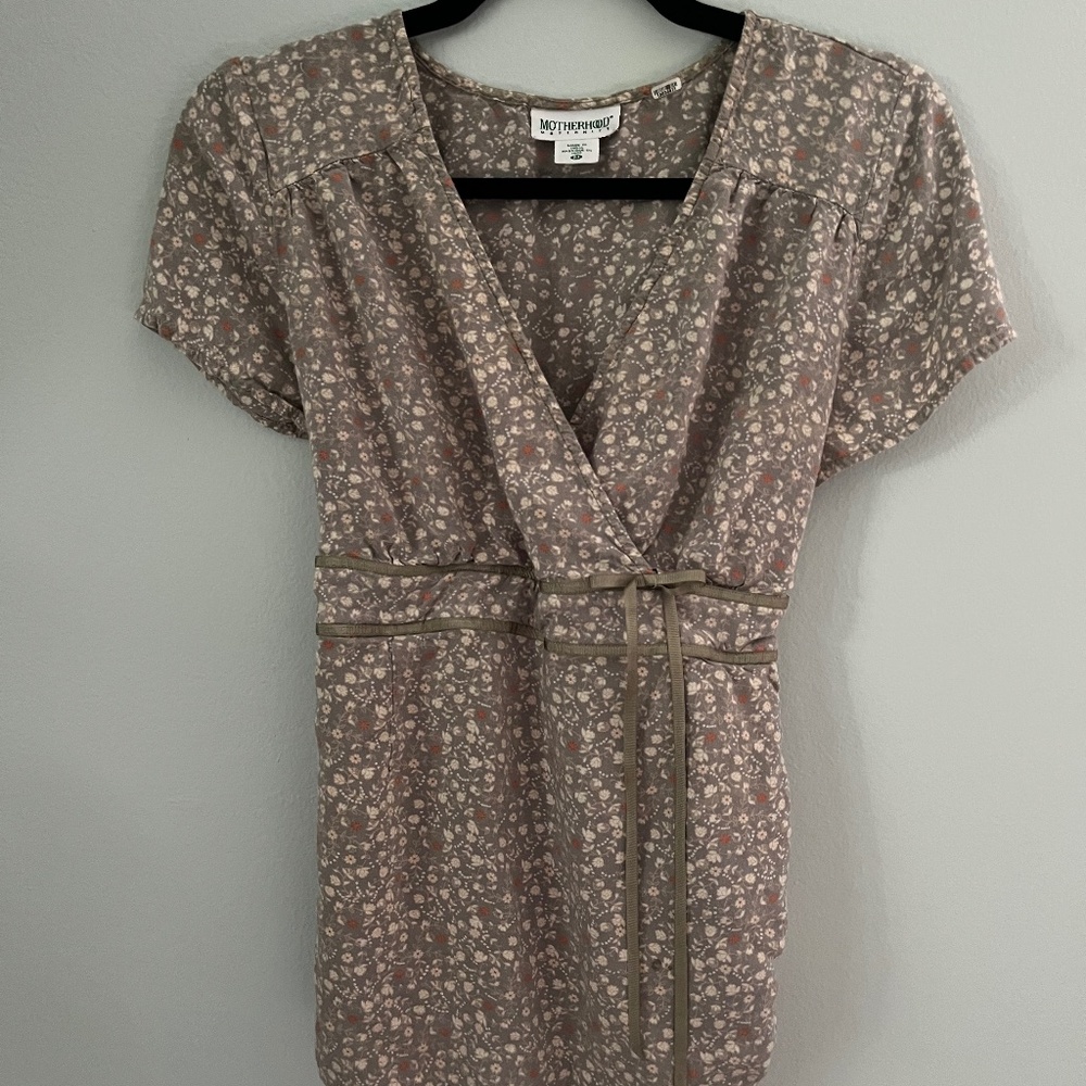 Motherhood Maternity Floral Blouse